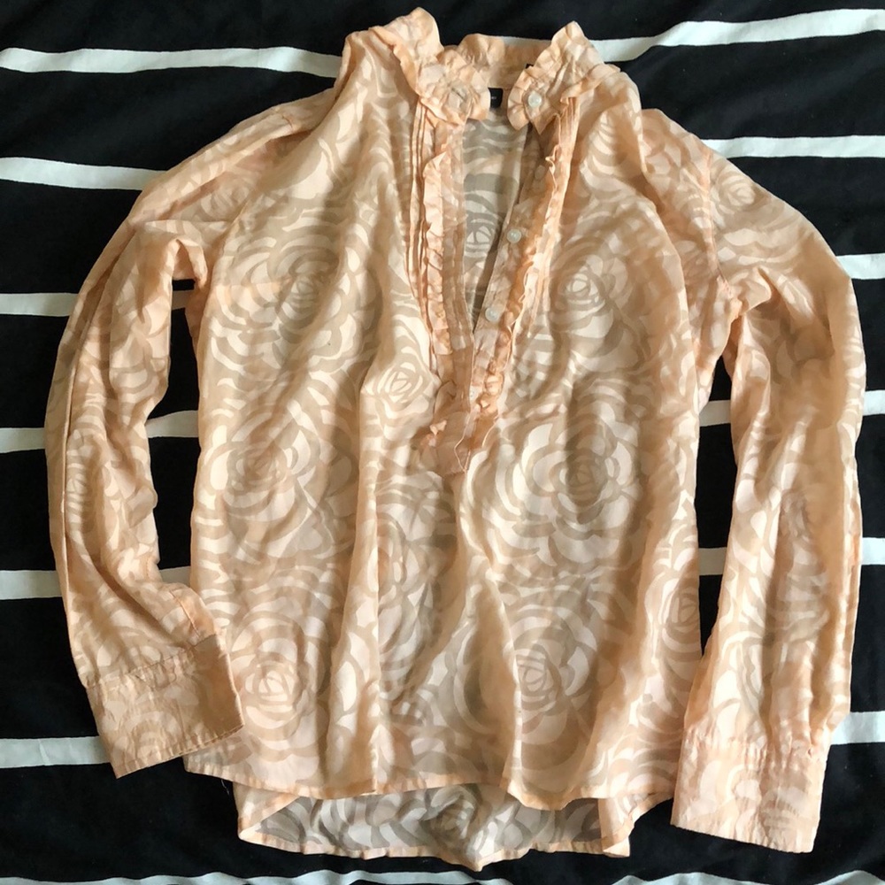 Airy Peach Top